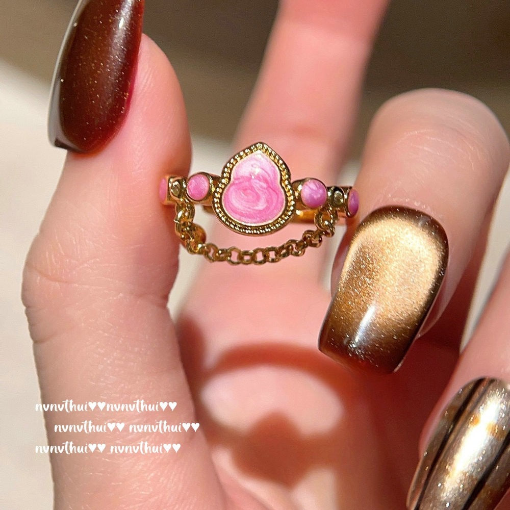 Italian vintage crown lace gemstone ring. Vintage butterfly-shaped enamel ring.